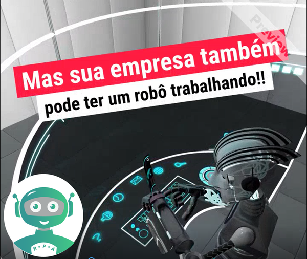 Robôs no escritório